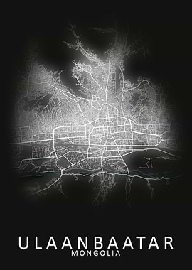 Ulaanbaatar Mongolia Map