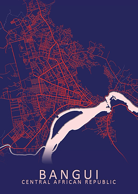 Bangui City Map