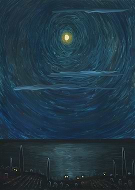 Night On The Seashore