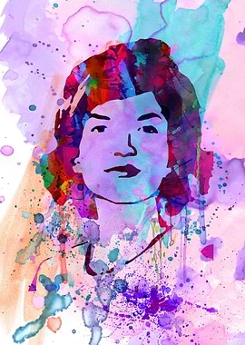 Jackie Kennedy Watercolor