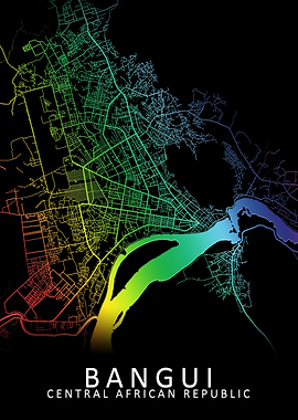 Bangui City Map