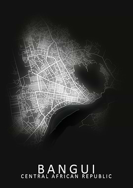Bangui City Map