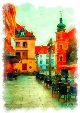 Warsaw Poland Street Sket