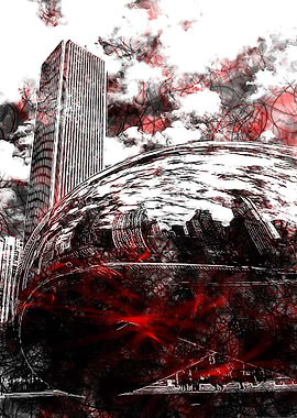 American landscape Chicago