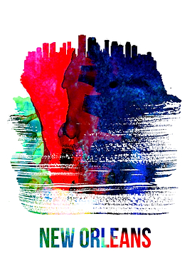 New Orleans Watercolor