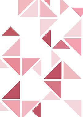 Dark pink triangle