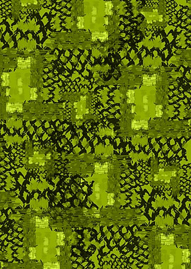Green Animal Pattern