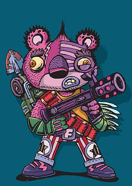 Bear warrior Character