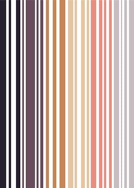 Earth colored pinstripes