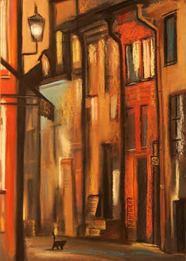 Evening on the street