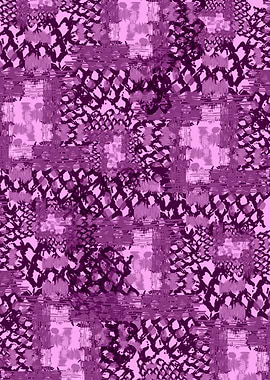 LPurple Animal Pattern