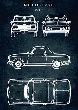 No195 Peugeot 304 1