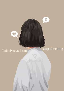 sad shorthaired girl