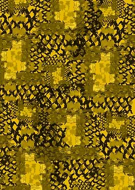 Yellow Animal Pattern