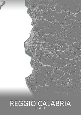 Reggio Calabria Italy Map