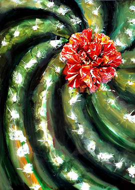 Spiral Barrel Cactus