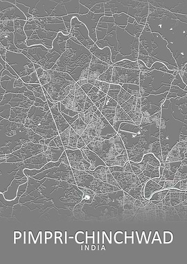 Pimpri Chinchwad India Map