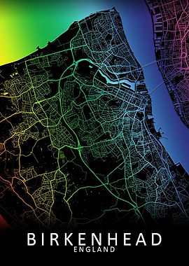 Birkenhead England Map