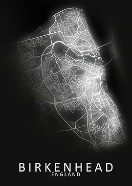 Birkenhead England Map