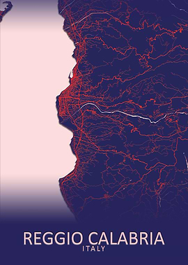 Reggio Calabria Italy Map