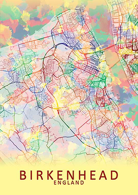 Birkenhead England Map
