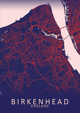 Birkenhead England Map
