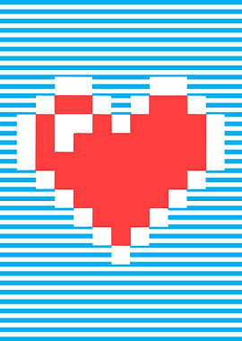 Pixel Heart 8 bits