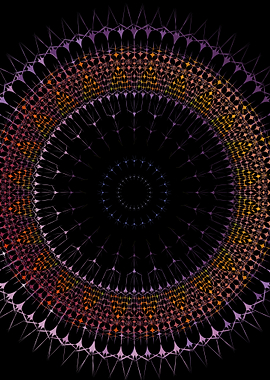 Bohemian tribal Mandala