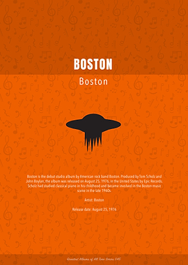 Boston Album Cover