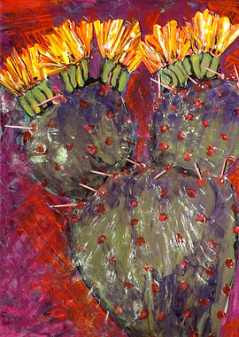 Purple Prickly Pear