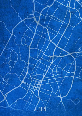 Austin City Street Map