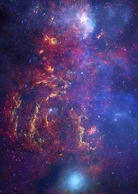 The Milky Way in Red