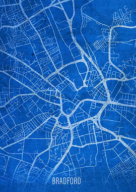Bradford City Street Map