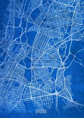 Bronx City Street Map