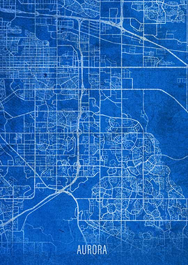 Aurora City Street Map