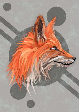 RED FOX illustration