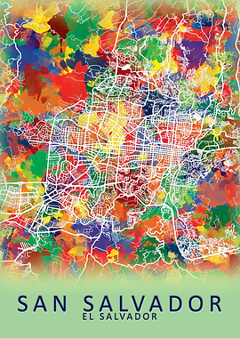 San Salvador City Map