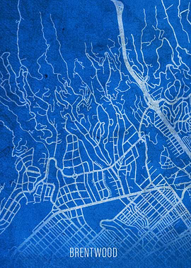 Brentwood City Street Map
