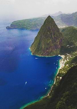 Mountain in St Lucia