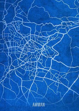 Amman City Street Map