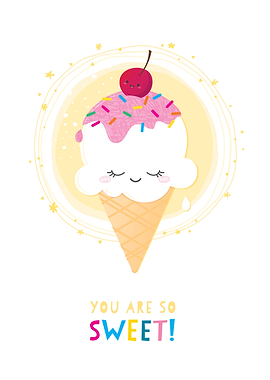 Kawaii Icecream sweet