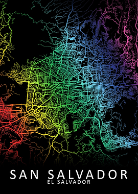 San Salvador City Map