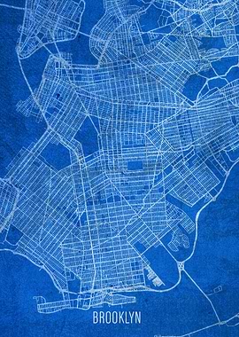 Brooklyn City Street Map