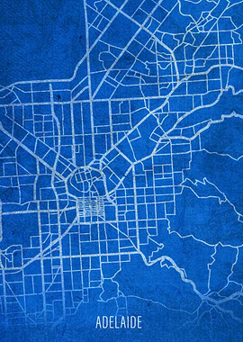Adelaide City Street Map