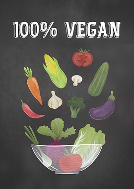 100 percent VEGAN
