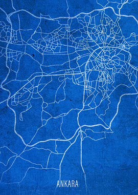 Ankara City Street Map