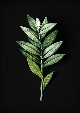 Vintage Smilacina Stellata