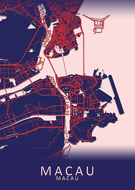 Macau City Map