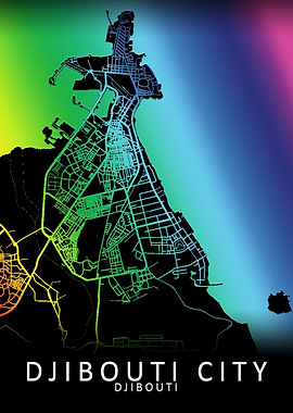 Djibouti City Map