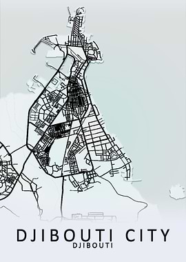 Djibouti City Map